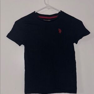U.S. Polo Assn. Black and Red T-Shirt